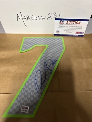 Seattle Seahawks Quandre Diggs Autographed NFL Jersey Number 7 - Image 1 of 4