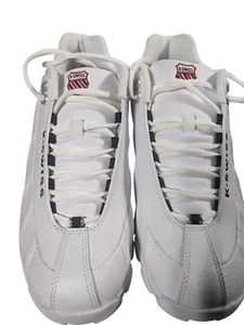 K-Swiss Men's ST-329 Fashion Sneaker Color WHITE/NAVY/RED US 12Medium - Picture 1 of 6
