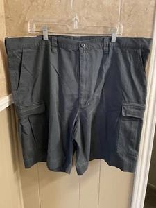 Neu mit Etikett Haggar schwarze Cargoshorts für Herren Größe 42 - Bild 1 von 4