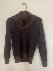 BOSS HUGO BOSS Boy’s Slimfit Extrafine Merino Sweater Size M - Picture 1 of 6