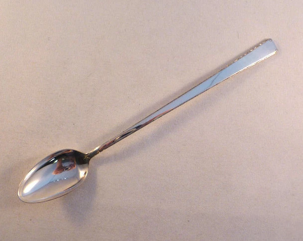 Cuchara(s) de té helado de ley con toalla de encaje antigua Foto 1 de 1