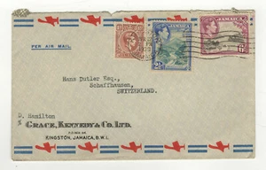 Jamaica Jamaïque 1939 oblit. Kingston timbres sur lettre /L4857 - Picture 1 of 1