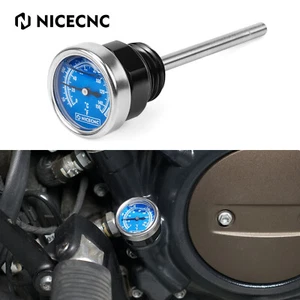 NICECNC Oil Dipstick Temperature Gauge For Harley Sportster S RH1250S 2021-2024 - Picture 1 of 11