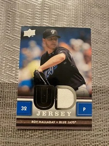 2008 UPPER DECK ROY HALLADAY TORONTO BLU JAYS UD GIOCO MAGLIA USATA # UD-RH - Foto 1 di 12