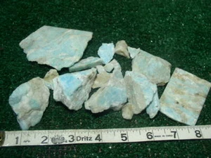 Amazonite LOT  Rough 378 grams  - Picture 1 of 2