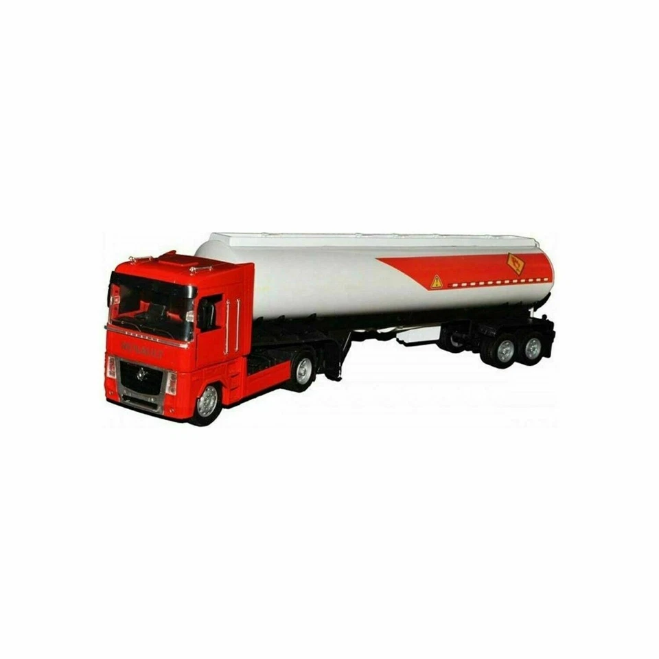 camion renault magnum petroleum transporter 1:32 die cast truck ok new ray 10023 - Immagine 1 di 1
