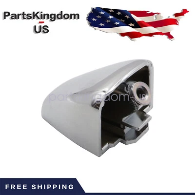 1X Para Hummer H3 06-10 Cubierta de tapa de extremo de manija de puerta exterior delantera o trasera cromada Foto 1 de 4