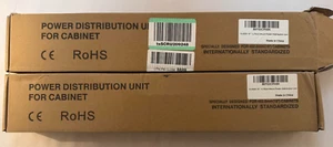 KUEEN 19" 1U Rack Mount PDU Power Strips, Server Rack Power Distribution Unit - Picture 1 of 9