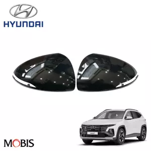 GENUINA HYUNDAI TUCSON CUBIERTA ESPEJO LATERAL IZQUIERDA DERECHA PAR NEGRO 22-25 87616N9010 - Imagen 1 de 3