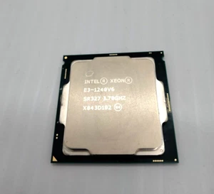 Intel Core Xeon E3-1240v6 CPU Processor 4 core 3.7GHz 8MB SR327 - Picture 1 of 2