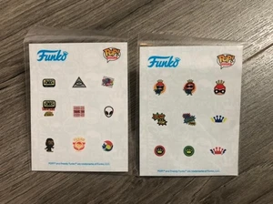 Funko Pop People Adesivi Accessori Esclusivi Everett (Lotto di 2) - Foto 1 di 5