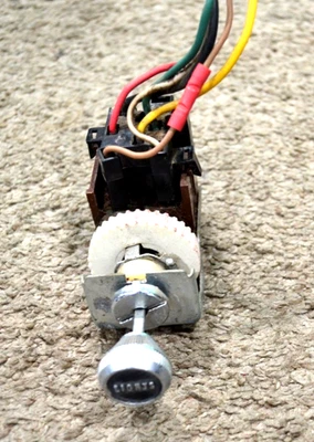 1983-1988 JEEP GRAND WAGONEER HEADLIGHT LAMP SWITCH AUTHENTIC UNPOLISHED - Image 1 of 4