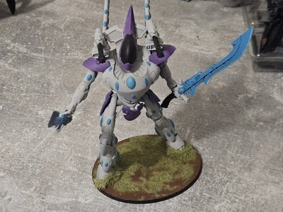 Warhammer 40K Aeldari Eldar Craftworlds WraithKnight Painted B - Image 1 of 4