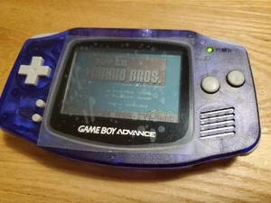Game Boy Advance Midnight Blue Exterior - Picture 1 of 9