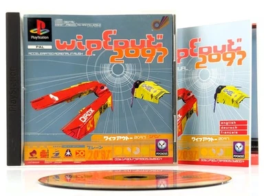 Sony Playstation 1 Spiel : Wipeout 2097 - PS1 PSone PAL Game / CD Anleitung OVP - Bild 1 von 4