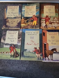 Rita Mae Brown ~ Sister Jane Arnold Mystery 6 Book Lot Hounds Hunt - Picture 1 of 8