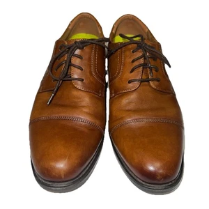 Zapatos Florsheim Para Hombre Talla 9.5D Comfortech Ortholite Puntera Oxford 1884-221 - Imagen 1 de 10