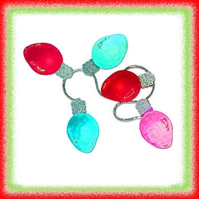 Sizzix Christmas Lights #2 medium die #656723 Retail $11.99 GREAT, Cuts Fabric!! - Image 1 of 2