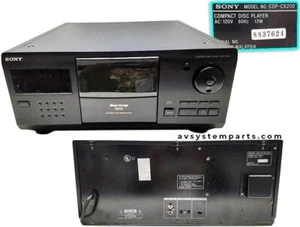 SONY CDP-CX200 200 MEGA STORAGE Compact CD DISC CHANGER PLAYER - Picture 1 of 1
