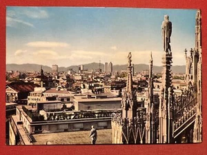 Cartolina - Milano - Panorama dal Duomo - 1970 ca. - Foto 1 di 1