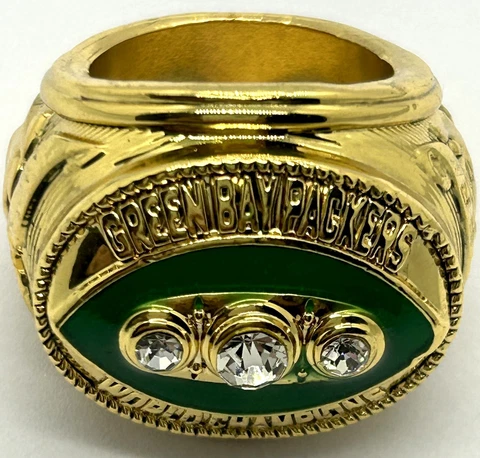 1967 Green Bay Packers Super Bowl Championship Replica Ring - FREE SHIPPING Cover