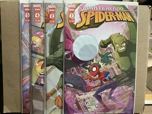 MARVEL ACTION SPIDER-MAN #1 2 4 5 IDW 2021 - Picture 1 of 5