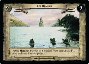 LOTR TCG FOTR FELLOWSHIP TOL BRANDIR 1U363 FOIL M/GEM MINT Tip Top Shelf - Picture 1 of 1