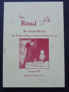THE RITUAL No. 24, Autumn 1999 – Sherlockiana - Picture 1 of 13