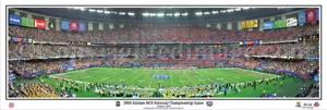 Póster panorámico sin marco del Campeonato Nacional LSU Tigers Allstate BCS 5023 - Imagen 1 de 1