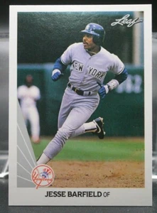 Jesse Barfield (Yankees) - 1990 Leaf #201 - Picture 1 of 1