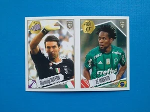 Sticker Panini FIFA 365 2017-18 2018 n.497 Buffon/Ze' Roberto - Foto 1 di 1