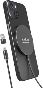 Wireless Charger,MagEase 15W Magnetic Compatible iPhone AirPods Pad USB-C Cable - Picture 1 of 6