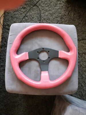 Momo D35 Sportlenkrad Sonderfarbe Pink - Bild 1 von 4