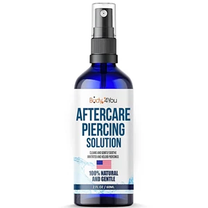 Piercing Aftercare Spray - Saline Solution Natural Keloid Bump Removal - Ear Pie - Picture 1 of 12