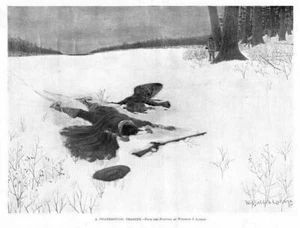 TURKEY HUNTER KILLED IN THANKSGIVING TRAGEDY TURKEY HUNTING HARPER'S WEEKLY - Picture 1 of 1