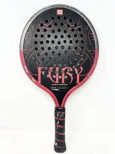 Fury Wilson Soft Shock paddle racket Wave 4 1/4 Grip Pickle Ball - Picture 1 of 7