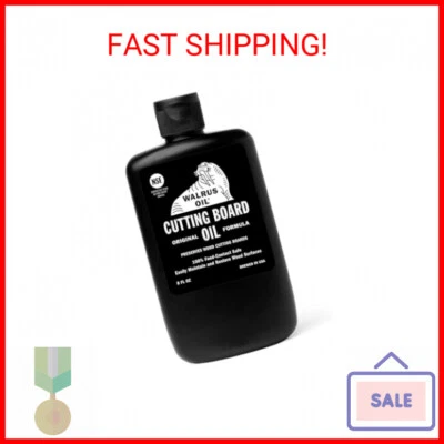 WALRUS OIL - Cutting Board Oil and Wood Butcher Block Oil, 8 oz Bottle