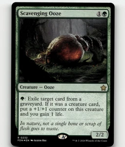 FOIL - MTG - Scavenging Ooze #232 - Foundations - Picture 1 of 1