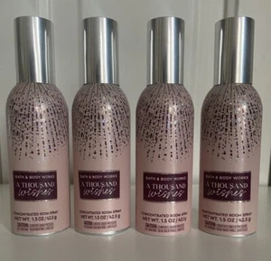 4 Bath & Body Works A THOUSAND WISHES Home Fragrance Room Spray 1.5 Fl Oz NEW - Picture 1 of 6