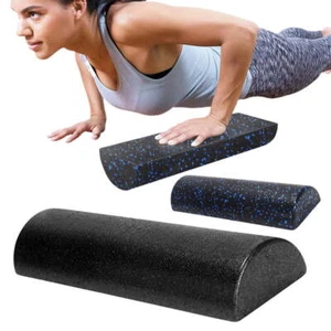 Rollo de espuma semicircular para aliviar el dolor en rodillos de columna de yoga - Imagen 1 de 13
