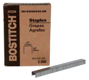 Grapas Bostitch SB1030203/82.9 3/8" SB103020 para P51-10B, 2.910 grapas/caja - Imagen 1 de 1
