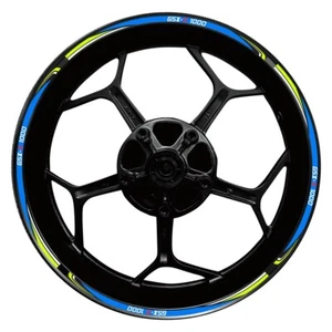 Wheel Stickers for SUZUKI GSX-R 1000 Rim Tape Motorcycle Decal Graphics 17" - Picture 1 of 8