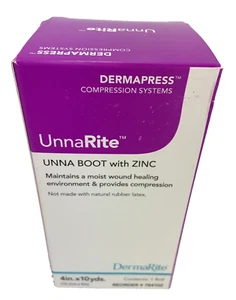 UnnaRite 78410Z Unna Boot Bandage w/ Zinc Oxide 4" x 10 yds Exp 26 - Picture 1 of 2