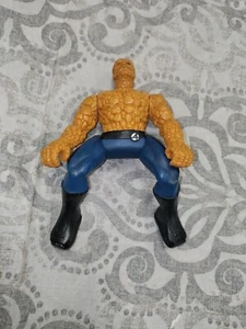 Fantastic Four Movie The Thing Riding/Sitting Action Figure Marvel Toy Biz 4” - Picture 1 of 2