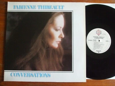 33T FABIENNE THIBEAULT CONVERSATIONS 1980 - LP SUPERBE NM QUEBEC STARMANIA BREL - Photo 1/4