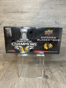 2013 Upper Deck Blackhawks Stanley Cup Champions Commemorative Box Set - Sealed - Picture 1 of 6