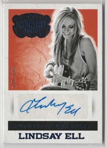 2014 Panini Country Music Signatures Blue #15 Lindsay Ell #/199 043-M