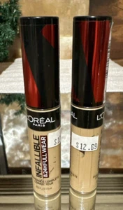 2 X L’Oreal Paris Infallible Up To 24H Full Wear More Than Concealer #385 Amber - Picture 1 of 5