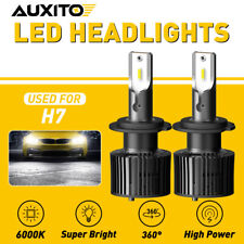 CANBUS H7 LED Headlight Super Bright Bulbs Kit White 16000LM High/Low Beam 50W