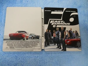 Fast & Furious 6 (Blu-ray, DVD) Steelbook * Extended Edition - Picture 1 of 2